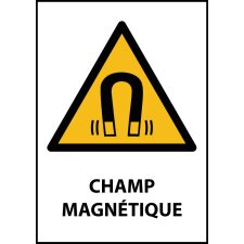 Panneau - Champ magnétique - W006