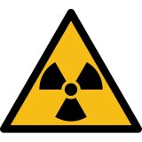 Pictogramme de danger - Matières radioactives ou radiations - W003