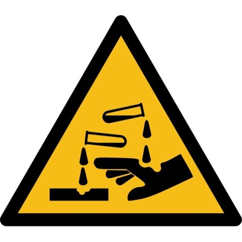 Panneaux- Substance corrosive - W023