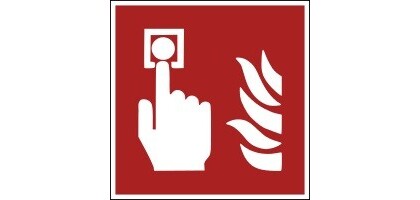 Signalétique incendie - Point d'alarme - Norme ISO 7010