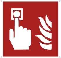 Signalétique incendie - Point d'alarme - Norme ISO 7010