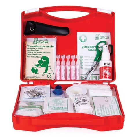 Mallette de secours BTP MALLI'SECOURS - polypropylène - 5 à 10 personnes