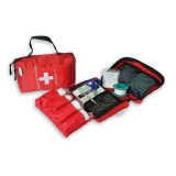 Trousse de secours - MOBI'KIT véhicule 1 à 4 personnes - 180x120x50 mm - Nylon