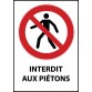 Panneau - Passage interdit - P004