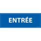 Panneau d'information - Entrée - 200 x 400 mm - Dibond