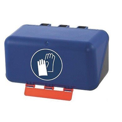 Boîtier de rangement des EPI bleue pour Gants de Protection - EPIBoite