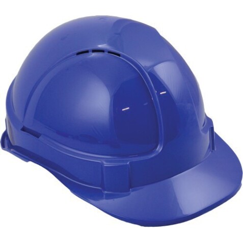 Casque de protection - Adapté pour travaux en hauteur avec visière - Harnais 6 points, bande anti-sueur, isolation électrique  - Orange