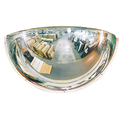 Miroir de sécurité - Hémisphérique - PMMA