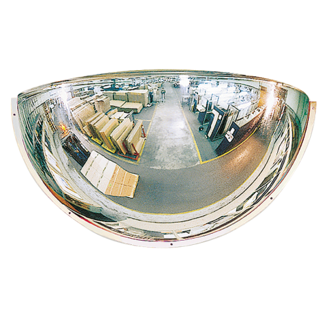 Miroir de sécurité - Hémisphérique - PMMA