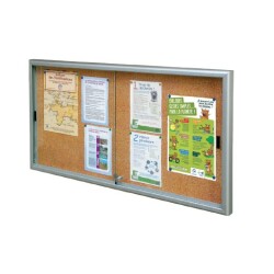 Vitrine d'intérieur Coulissante - Verre Sécurisé - 750 x 1000 mm