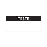 Étiquettes de contrôle - Testé - 38 x 16 mm - Film polymère - Lot de 350
