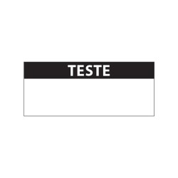 Étiquettes de contrôle - Testé - 38 x 16 mm - Film polymère - Lot de 350