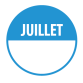 Pastilles - Inventaire Juillet - 40 mm - Rouleau de 500