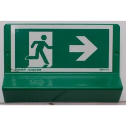 Signalétique braille - Issue de secours - Flèches droite ou gauche