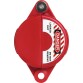 Condamnation de Vanne à Volant - Verrouillage Polypropylène Rouge - Multi-Taille  - 277 mm
