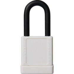 Cadenas de Consignation à Clefs - Anse 38 mm - Corps Aluminium  - Rouge - Clefs identiques