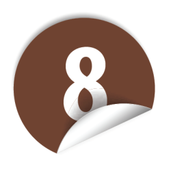 Rouleau de Pastilles - Numéro 8
