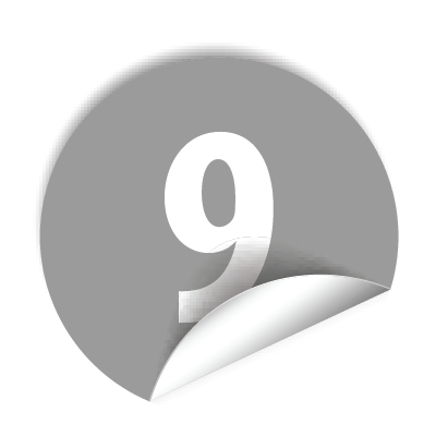 Rouleau de Pastilles - Numéro 9