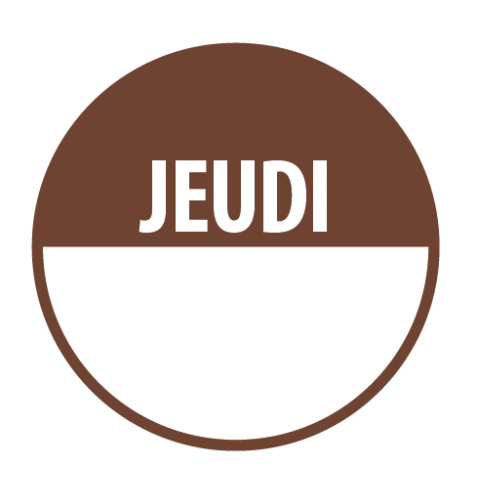 Pastilles avec Jour - JEUDI