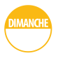 Rouleau de Pastilles - "Dimanche" avec zone de texte