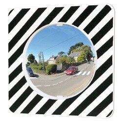 Miroir de sécurité rond - P.A.S®. incassable - Diamètre 600 mm