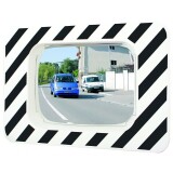 Miroir de sécurité rectangulaire - PAS® incassable - 600x400mm