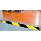 Adhésif - Signalisation porte coupe-feu jaune/noir - 450x3000 mm - PVC