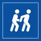 Pictogramme d'information - Accessibilité, assistant personnel disponible - ISO 7001