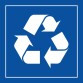 Pictogramme d'information - Poubelle ou container de recyclage - ISO 7001