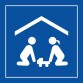 Panneau d'information - Salle de jeux pour enfants - Code ISO 7001