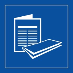 Panneau d'information - Kiosque à journaux - ISO 7001 - Gravoply