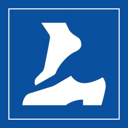 Panneau d'information - Retirer ses chaussures - ISO 7001