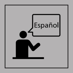 Panneau d'information - Communication dans la langue spécifiée - ISO 7001 - Gravoply