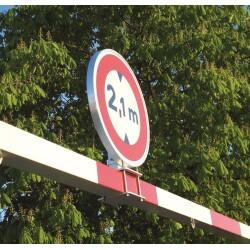 Portique - Support panneau diam.450 mm - Acier
