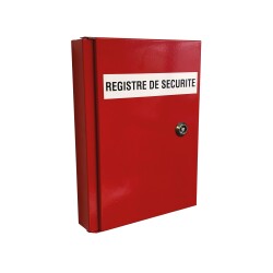 Armoire - Sécurité Incendie - Tôle laquée - 350x255x50 mm
