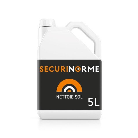 Nettoyant Sol Acide - Neutralisant Béton et Ciment - 5 Litres