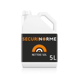 Nettoyant Sol Acide - Neutralisant Béton et Ciment - 5 Litres