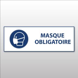 Panneau d'Obligation - Masque obligatoire - M016