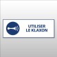 Panneau Utiliser le klaxon - M029 - ISO 7010