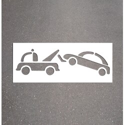 Pochoir - Mise en fourrière - PVC  Souple