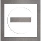 Pochoir - Sens Interdit - PVC Souple
