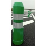 Séparateur de voies - Balise J12 routière autorelevable verte - H 730 x l 200 mm
