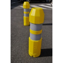 Balise Routière - Autorelevable Jaune - H 730 mm x l 200 mm
