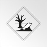 Signalisation de transport normalisée ADR - Dangereux pour l'environnement   - 250 x 250 - PVC