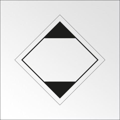 Signalisation de transport normalisée ADR - Quantité limitée LQ11   - 250 x 250 mm - PVC