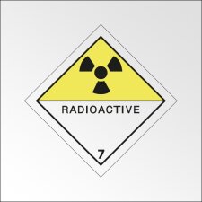 Signalisation de transport normalisée ADR - Matières radioactives- ADR 7