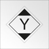 Signalisation de transport normalisée ADR - Quantité limitée LQY11   - 250 x 250 - PVC