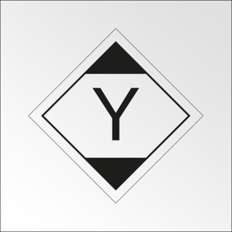 Signalisation de transport normalisée ADR - Quantité limitée LQY11   - 250 x 250 - PVC