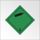 Signalisation de transport normalisée ADR - Gaz inflammables non-toxiques - ADR 2   - 250 x 250 - PVC