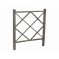 Barrière de Sécurité Urbaine - LOSANGE - NF/CE - 1500mm - Acier  - Vert foncé
